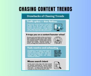 Infographic sample - Chasing Content Trends